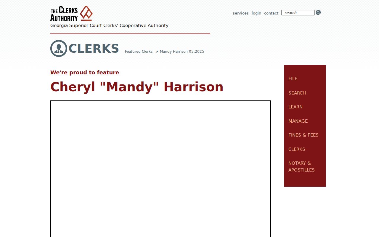 GSCCCA feature about McIntosh County Clerk Mandy Harrison